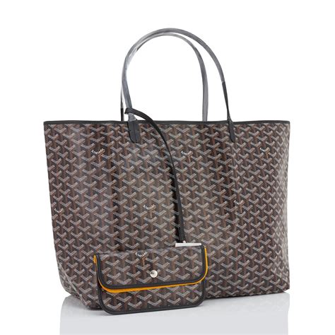 goyard saint louis tote monogram chevron|goyard st louis tote.